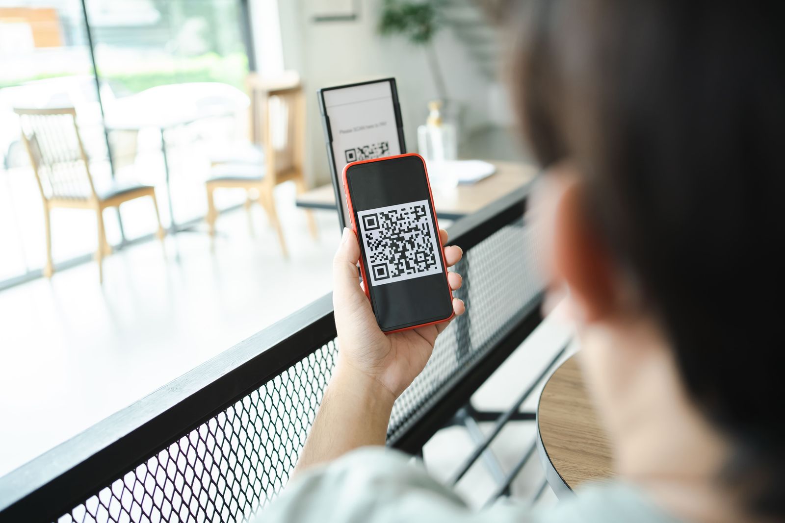 Faire-part de mariage avec QR code vers l'album photo partagé